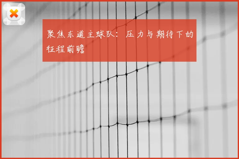 聚焦东道主球队：压力与期待下的征程前瞻